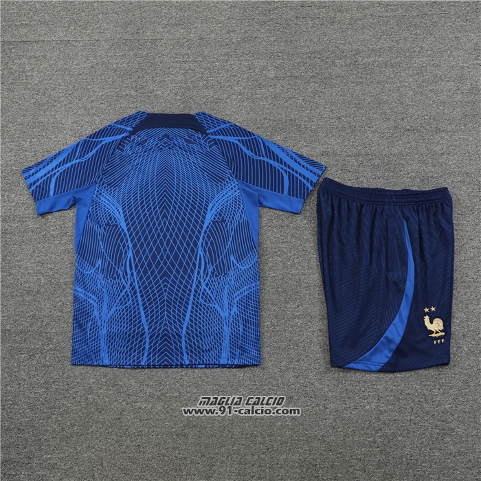 Tuta da Track
 Francia
 Manica Corta
 2022-2023 Blu
 Scuro
 - Pantaloncini
